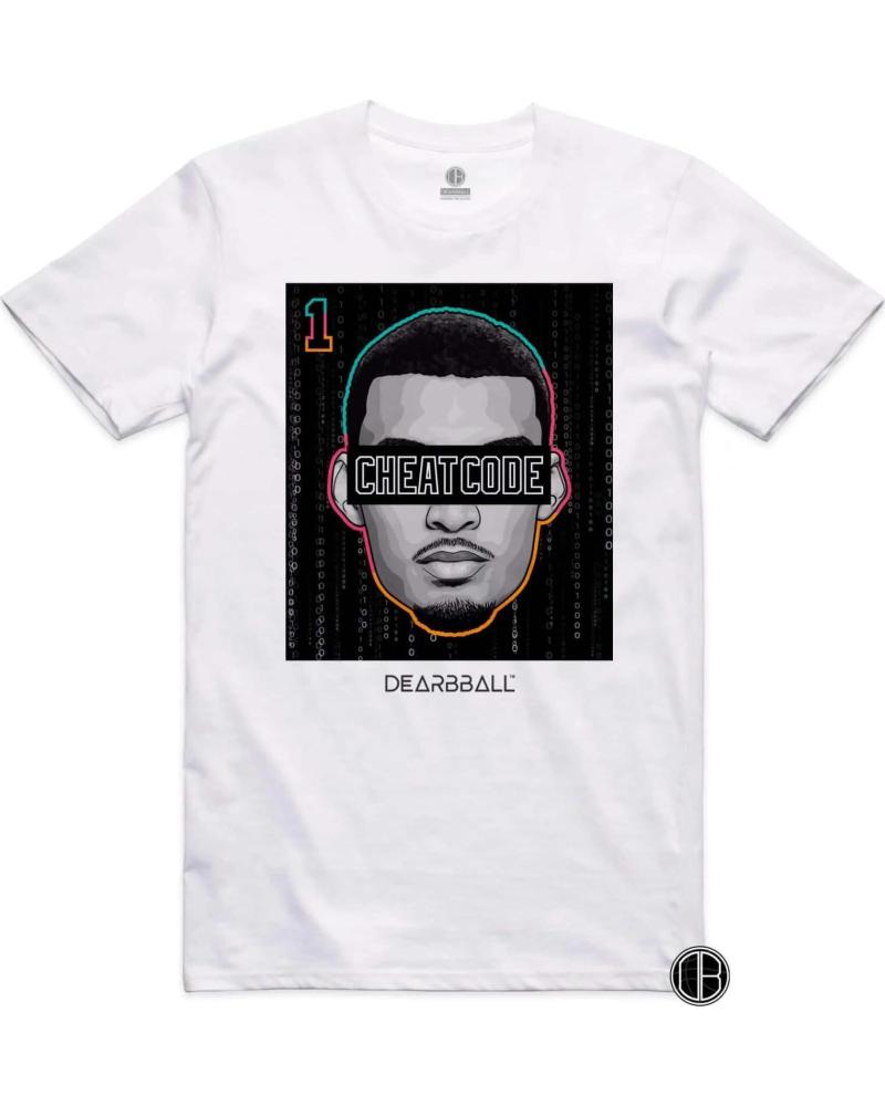 DEARBBALL CAMISETA DEARBBALL CHEATCODE BLANCA 1