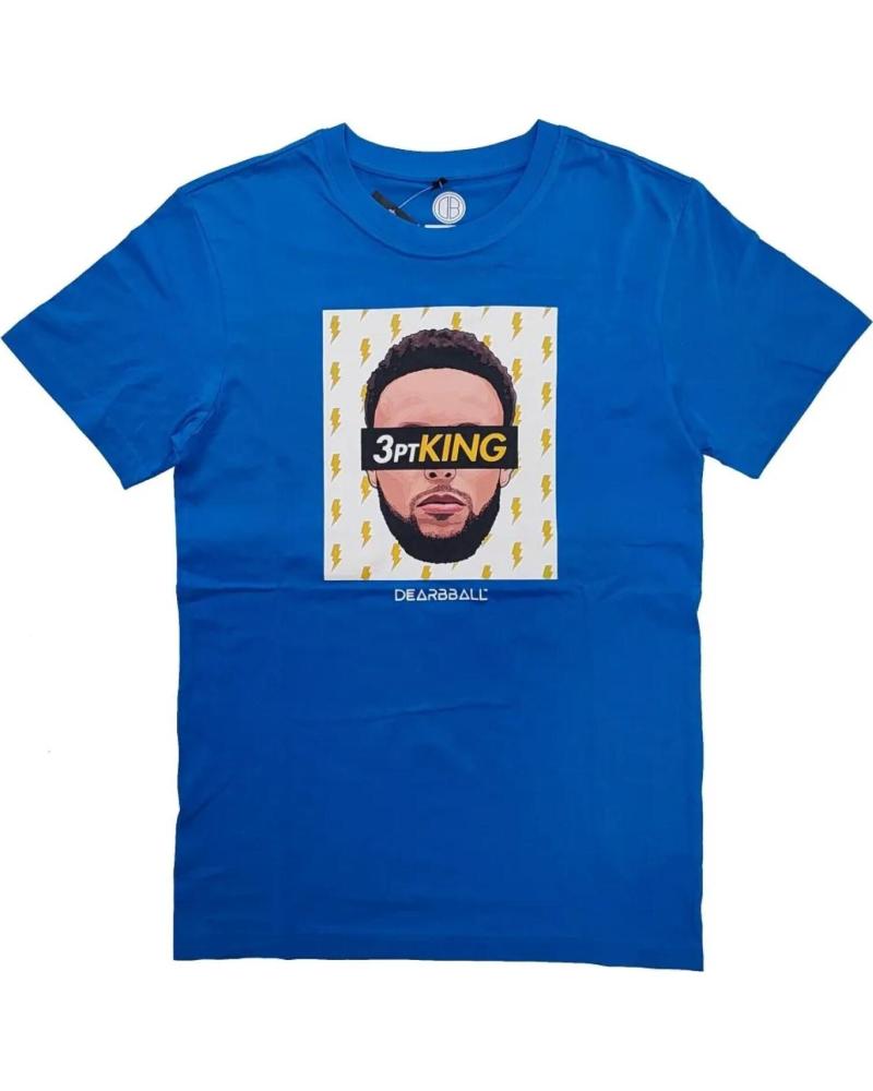 DEARBBALL CAMISETA DEARBBALL 3PT KING EDICIÓN LIGHTNING AZUL 1