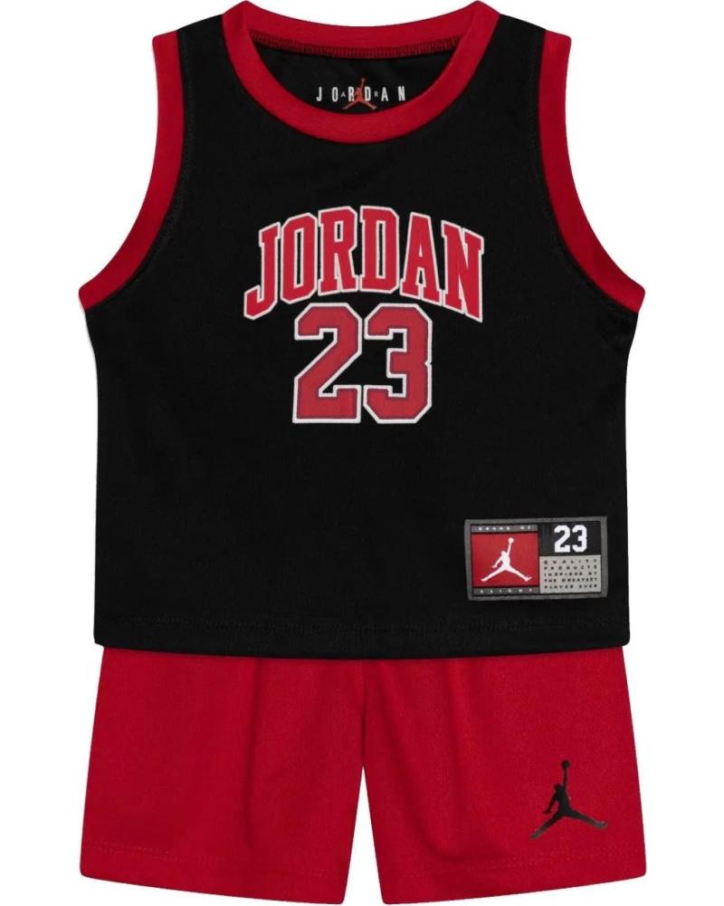 JORDAN CONJUNTO JORDAN 23 JERSEY SET PARA NIÑOS: CAMISETA Y PANTALÓN CORTO