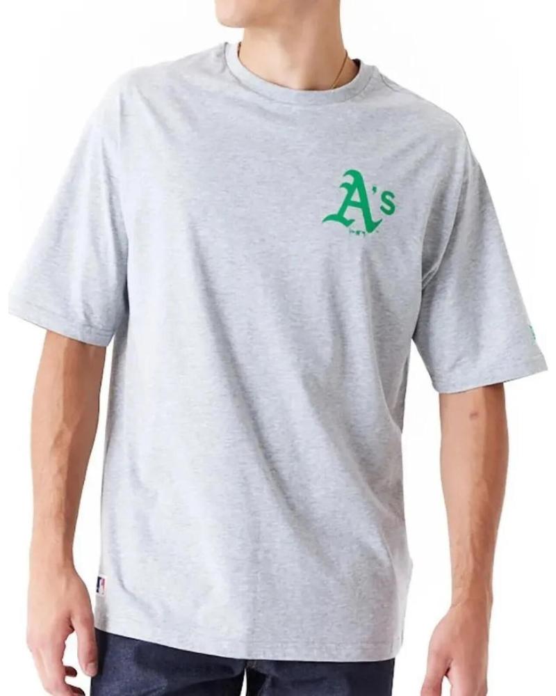 NEW ERA CAMISETA OVERSIZED NEW ERA OAKLAND ATHLETICS MLB WORLD SERIES GRIS 1