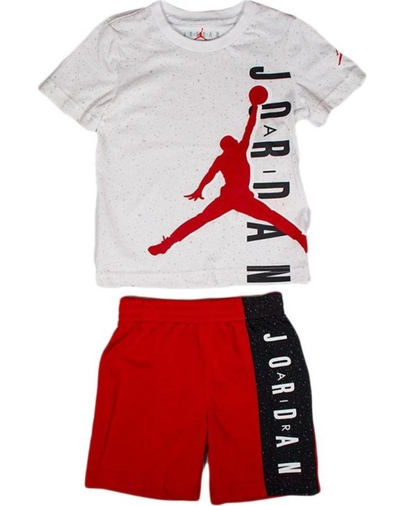 JORDAN CONJUNTO JORDAN AIR: CAMISETA Y SHORT DE BALONCESTO PARA NIÑOS