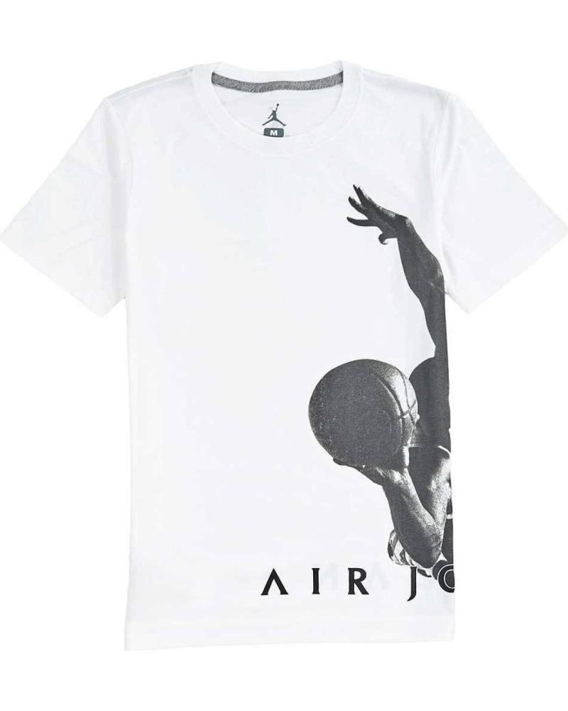 JORDAN CAMISETA NIKE AIR JORDAN FLYING DREAMS BLANCA JUNIOR 1