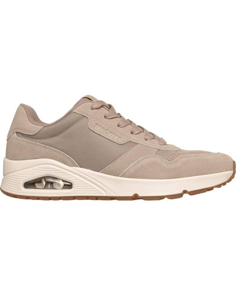 SKECHERS SKECHERS UNO FLEX VINTAGE TAUPE ZAPATILLAS DEPORTIVAS MUJER TAUPE