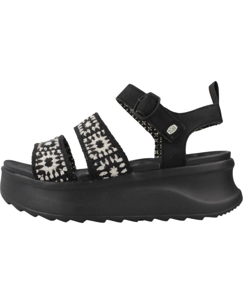 HEY DUDE SANDALIAS MUJER MODELO DELRAY BUCKLE COTTAGE CROCHE COLOR NE SANDALIAS MUJER MODELO DELRAY BUCKLE COTTAGE CROCHE COLOR