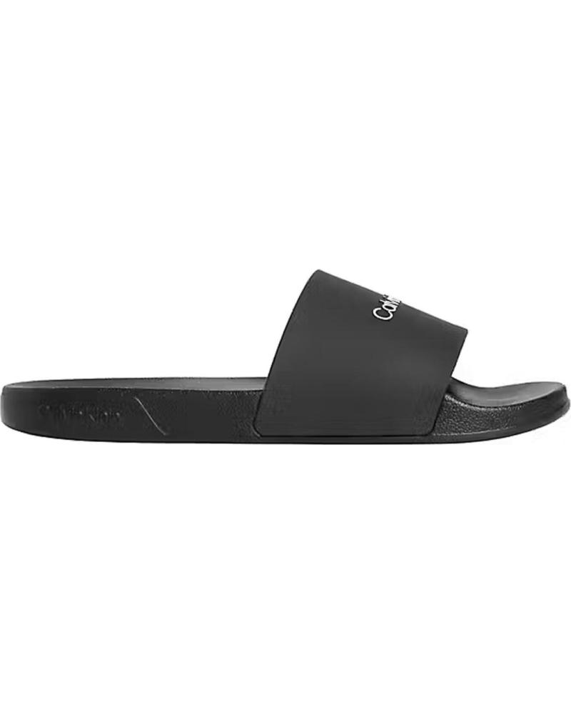 CALVIN KLEIN CHANCLAS ESS SLIDE MONOBRAND CALVIN KLEIN NEGRO