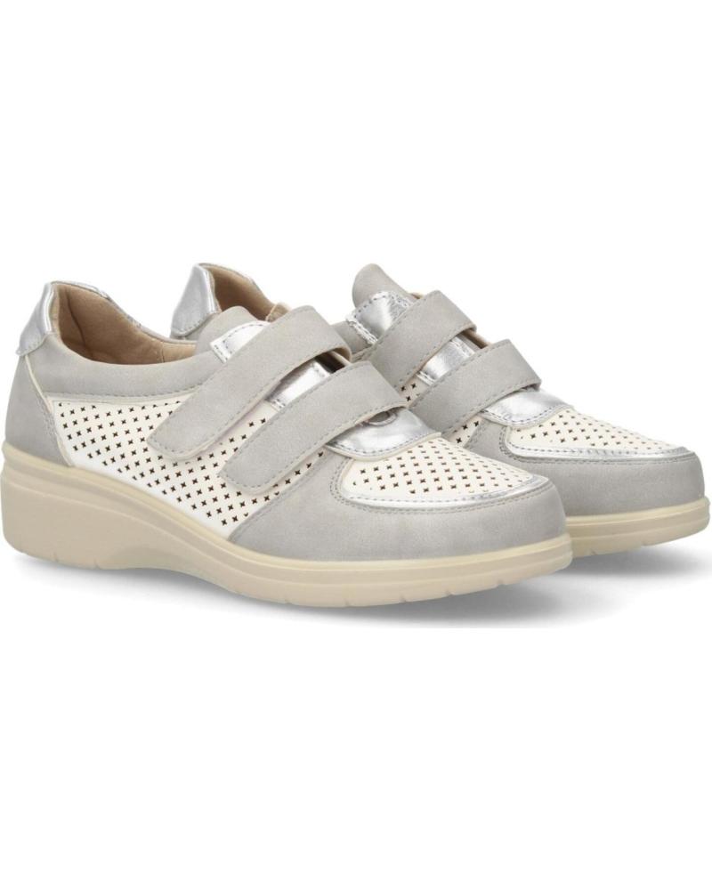SPORT3PUNTO0 ZAPATILLAS SPORT3PUNTO0 H6061-PLATA CON CIERRE DE VELCRO VARIOS COLORES
