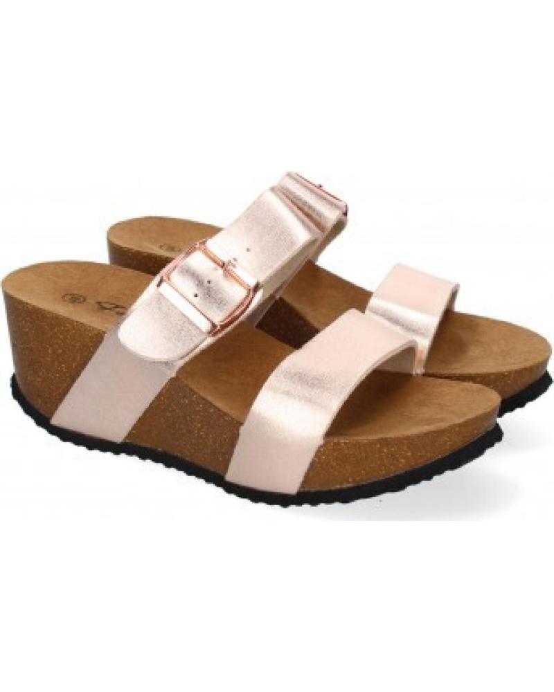 SPORT3PUNTO0 SANDALIAS DE CUÑA SPORT3PUNTO0 M-08 COLOR CHAMPÁN VARIOS COLORES