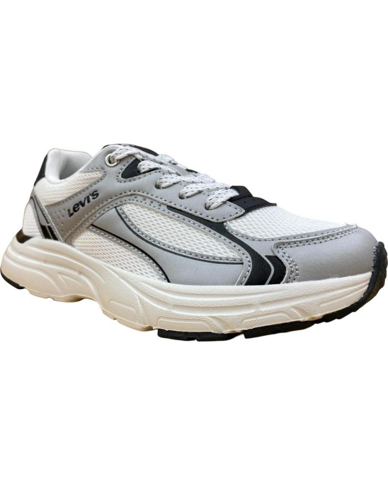 LEVIS ZAPATILLAS DEPORTIVAS CASUAL LEVI´S CURTIS PARA HOMBRE GRIS