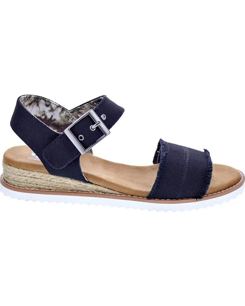 SANDALIAS SKECHERS DESERT KISS ADOBE PRINCESS MUJER NEGRO