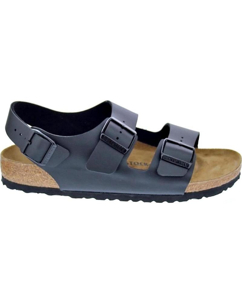 SANDALIAS BIRKENSTOCK MILANO BS UNISEX NEGRAS BLACK