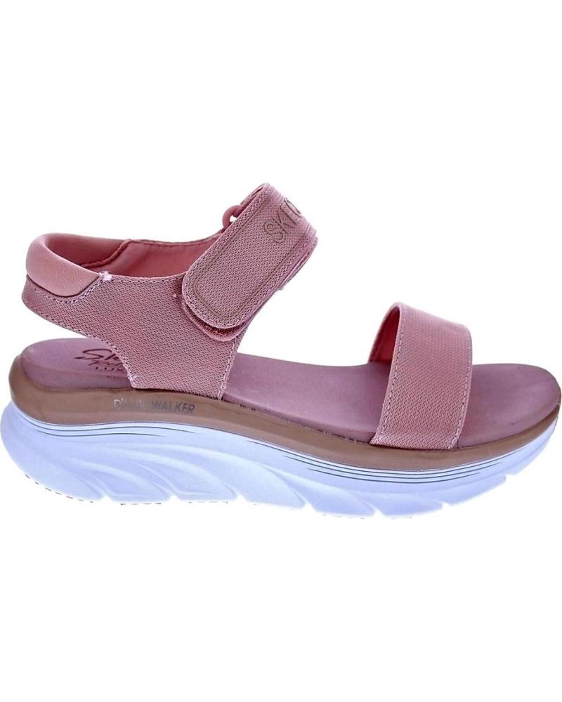 SANDALIAS SKECHERS DLUXE WALKER 119226 PARA MUJER ROSA