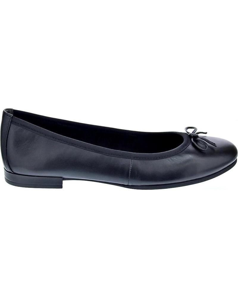 BAILARINAS DE PIEL TAMARIS MODELO 22116 NEGRO 001 BLACK