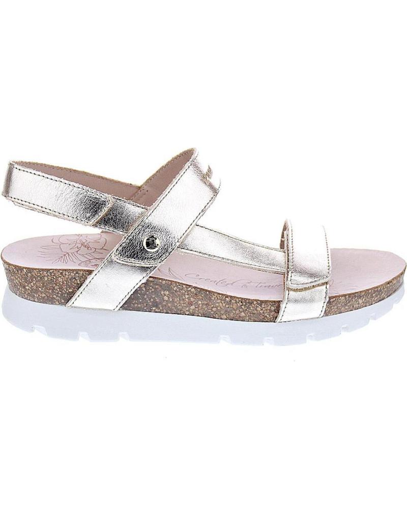 SANDALIAS PANAMA JACK SELMA SHINE B1 PARA MUJER EN COLOR ORO ORO