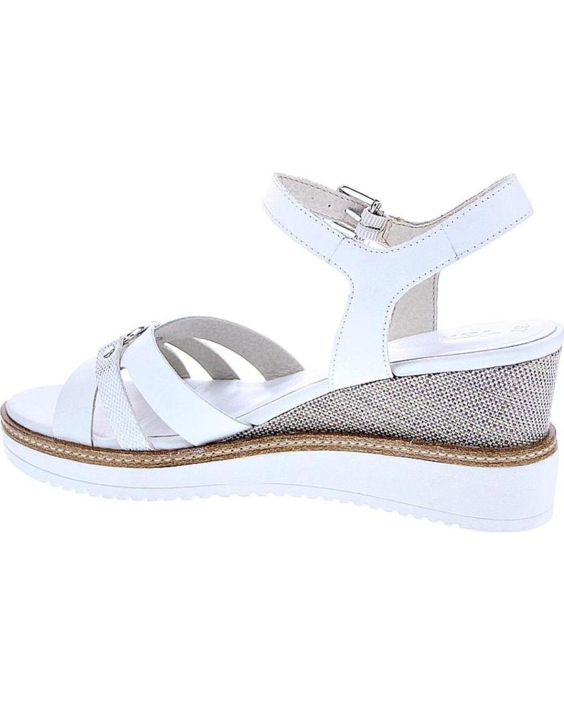 SANDALIAS DE CUÑA TAMARIS MODELO 28010 BLANCO