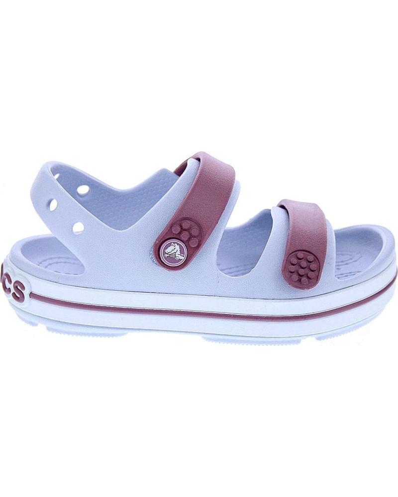 SANDALIAS CROCS CROCBAND CRUISER PARA NIÑA BLANCO