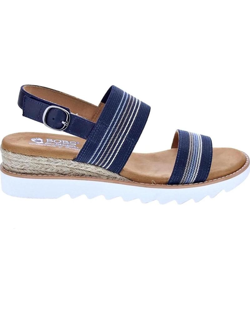 SANDALIAS DESERT KISS HI WEDGE NEGRO