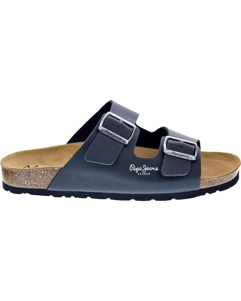 SANDALIAS PEPE JEANS BIO DOUBLE KANSAS PARA HOMBRE NEGRO