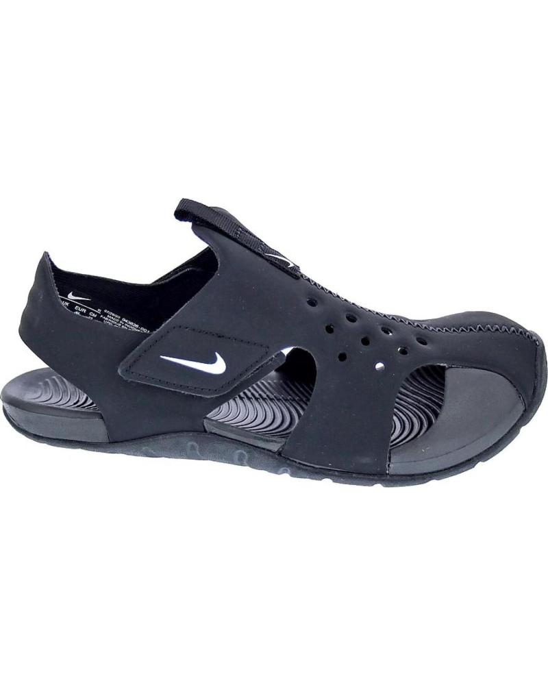 SANDALIAS NIKE SUNRAY PROTECT PARA NIÑO NEGRO