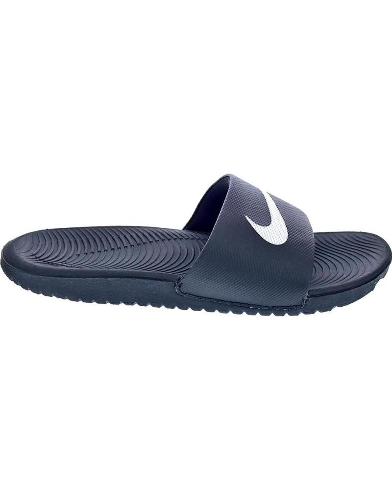 CHANCLAS NIKE KAWA SLIDE UNISEX NEGRO NEGRO