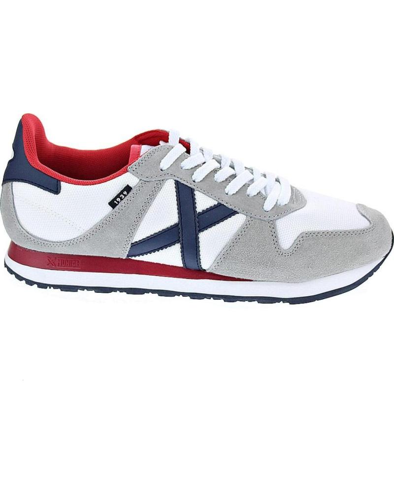 ZAPATILLAS MUNICH MASSANA HOMBRE GRIS Y BLANCO 434 GRIS-BL