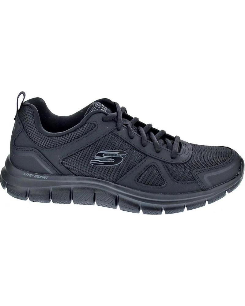 ZAPATILLAS DEPORTIVAS SKECHERS TRACK PARA HOMBRE, NEGRAS NEGRO