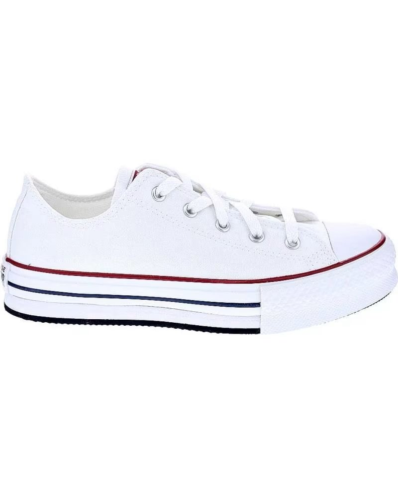 Converse Chuck Taylor All Star Eva Lift Plataforma para Niña - Blanco Blanco