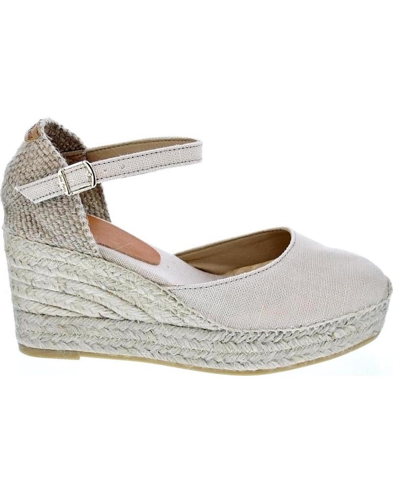 SANDALIAS DE CUÑA TONI PONS LAIA BEIGE PEDRA