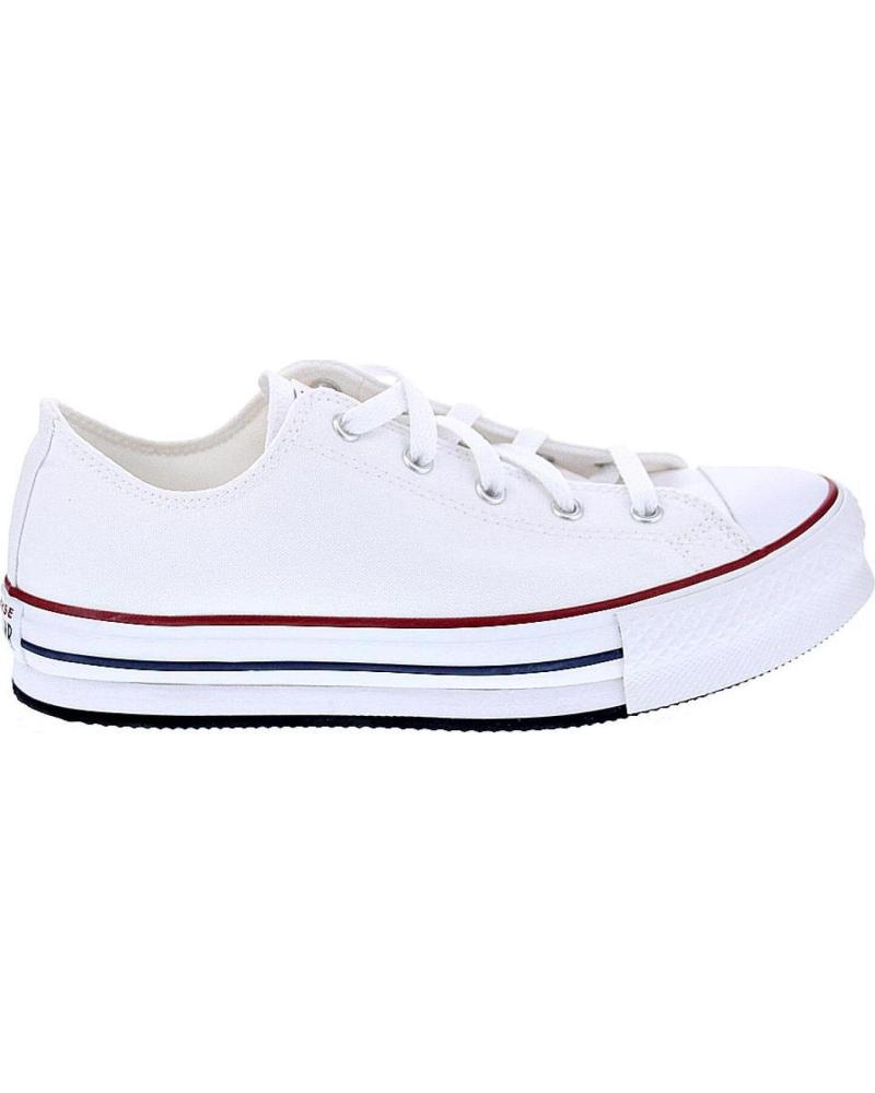 CONVERSE CHUCK TAYLOR ALL STAR PLATFORM EVA LIFT ZAPATILLAS BAJAS MUJER BLANCO