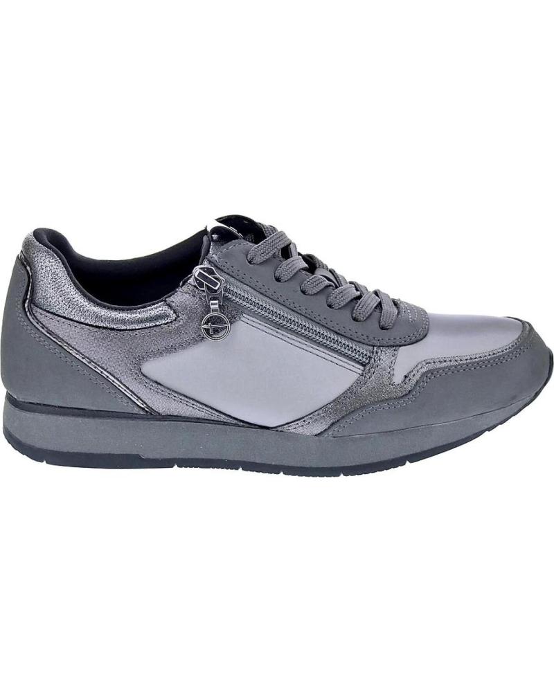 ZAPATILLAS BAJAS TAMARIS 23603 PARA MUJER, COLOR GRIS GRIS
