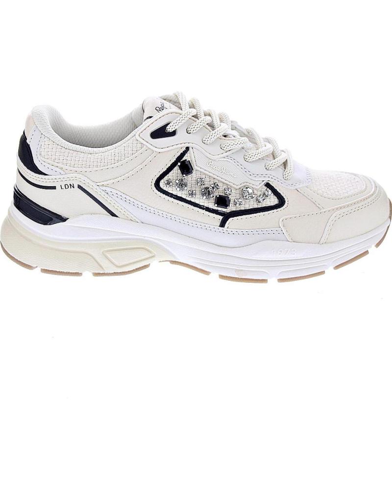 PEPE JEANS ZAPATILLAS PEPE JEANS DAVE MUJER BEIGE BEIGE