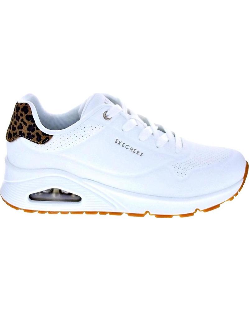 ZAPATILLAS SKECHERS UNO AIR JUNGLE NITE MUJER BLANCAS VARIOS COLORES