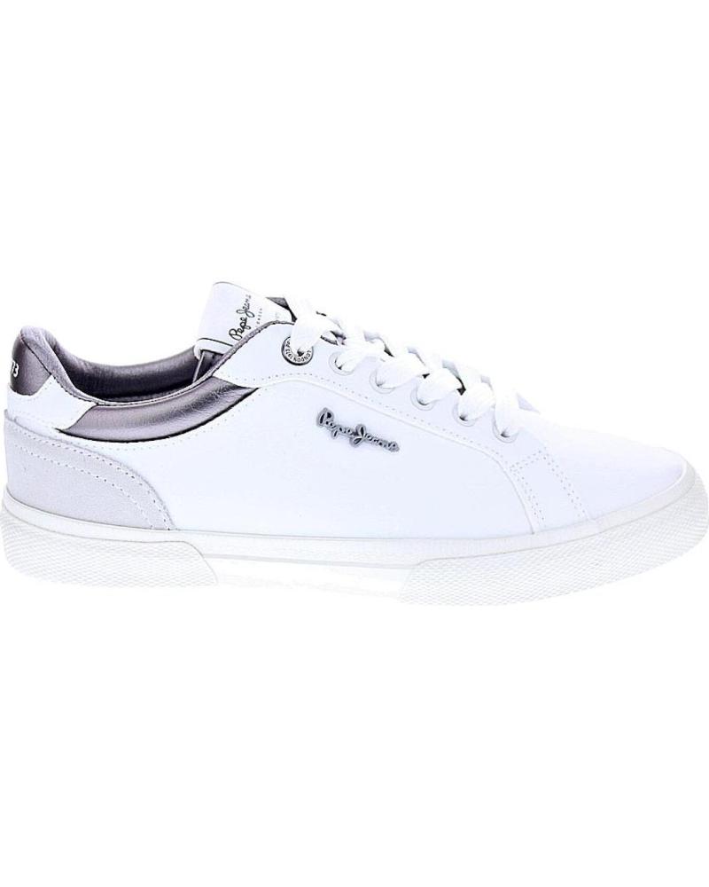ZAPATILLAS PEPE JEANS PLS31588 HOMBRE BLANCAS MULTICOLOR