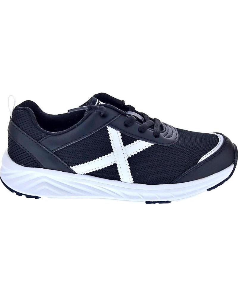ZAPATILLAS MUNICH FUN KID 02 NIÑOS NEGRO-BLANCO NAN