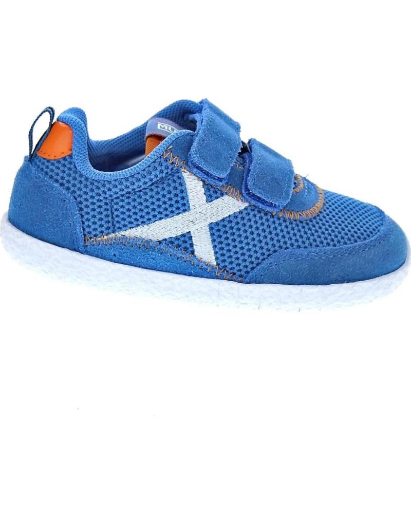 MUNICH ZAPATILLAS MUNICH KODA 23 VELCRO AZUL PARA NIÑO