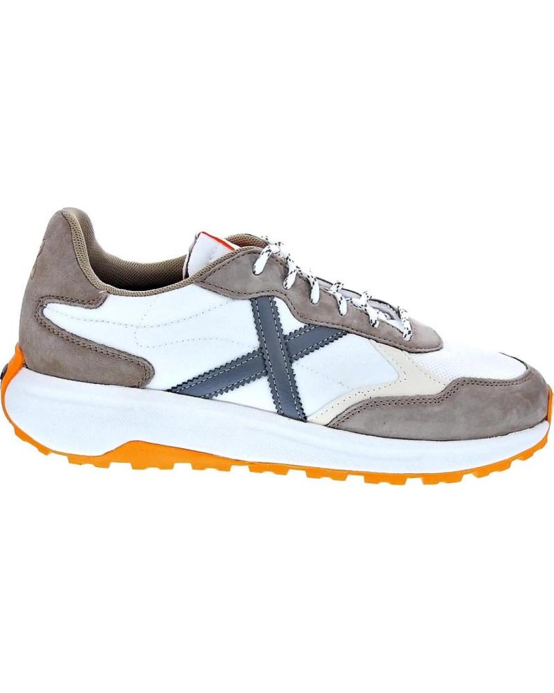 MUNICH ZAPATILLAS MUNICH BABEL 13 BLANCAS GRIS NARANJA NAN