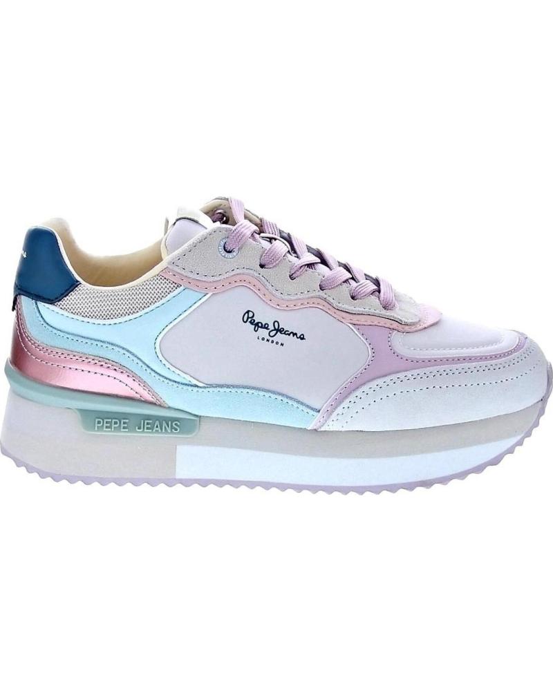 PEPE JEANS ZAPATOS ZAPATOS MUJER ZAPATILLAS BAJAS MODELO RUSPER RACER C ZAPATOS ZAPATOS MUJER ZAPATILLAS BAJAS MODELO RUSPER RAC