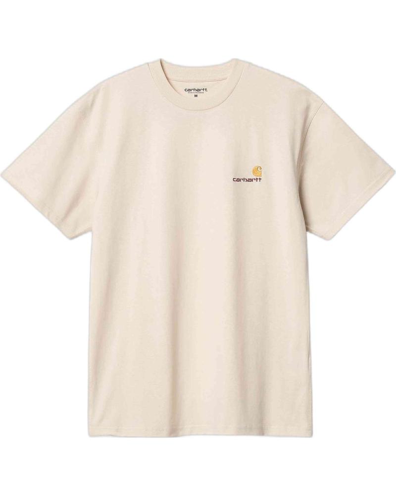 CAMISETA CARHARTT WIP AMERICAN SCRIPT S/S BEIGE