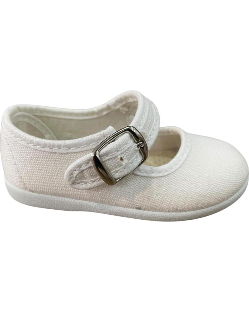 CONDIZ ZAPATILLAS MERCEDITAS DE LINO PARA NIÑA CONDIZ BLANCO VARIOS COLORES