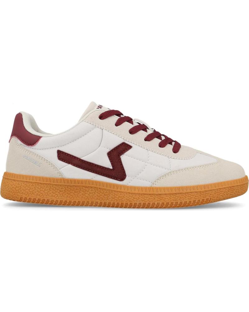 PAREDES ZAPATILLAS CASUAL PAREDES ICOD HOMBRE BLANCO Y ROJO BLANCO ROJO BLANCO ROJO