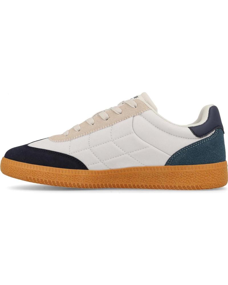 PAREDES ZAPATILLAS CASUAL PAREDES ICOD HOMBRE BLANCO Y AZUL MARINO BLANCO AZUL BLANCO