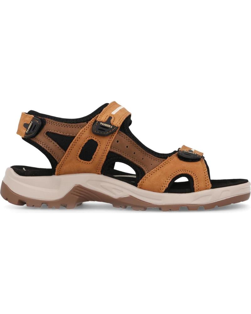 PAREDES SANDALIAS OUTDOOR ARAL CON CIERRE DE VELCRO NEGRO NEGRO