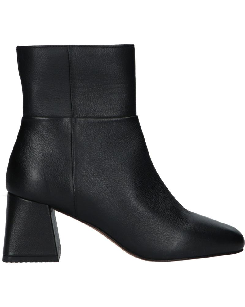 BOTAS GEOX MUJER TACÓN CORONADO NEGRAS C9999 BLACK