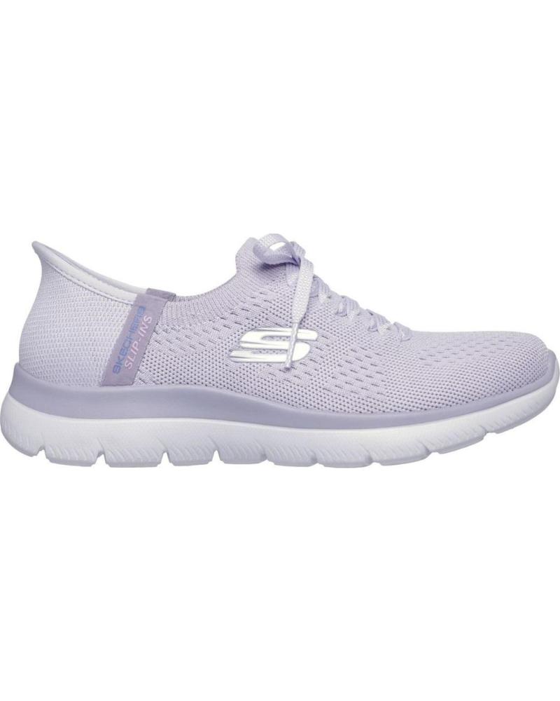 SKECHERS ZAPATILLAS SKECHERS CASUAL MUJER MALVA SLIP-INS 150263 MALVA