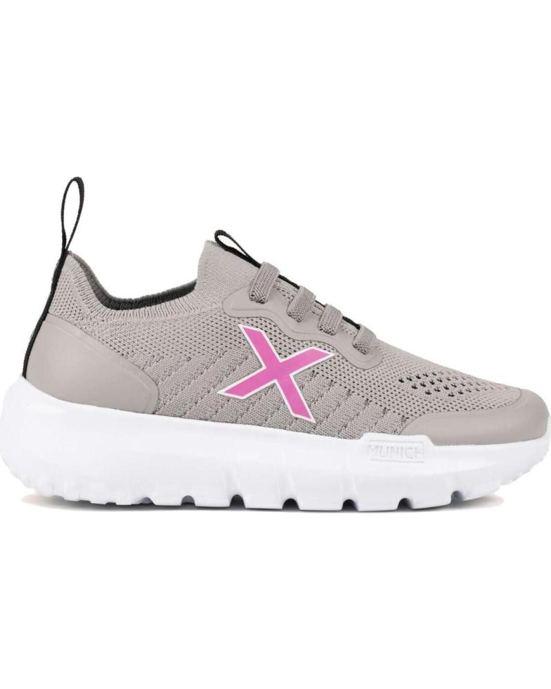 MUNICH ZAPATILLAS MUNICH JONY KID KID GRIS GREY