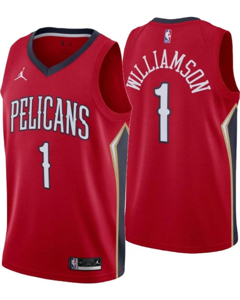 NIKE CAMISETA NIKE STATEMENT EDITION SWINGMAN ZION WILLIAMSON NEW ORLEANS PELICANS #1 HOMBRE 1