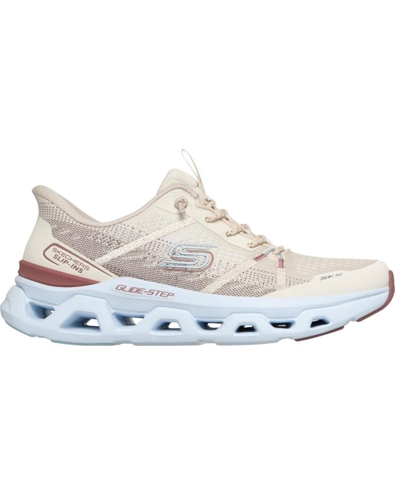 SKECHERS ZAPATILLAS SKECHERS GLIDE-STEP ALTUS BEIGE PARA MUJER BEIG