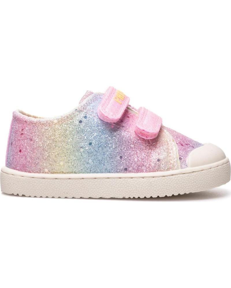 PABLOSKY ZAPATILLAS DE LONA PABLOSKY PARA NIÑA CON CIERRE DE VELCRO Y DISEÑO DEGRADADO MULTICOLOR MULTICOLOR