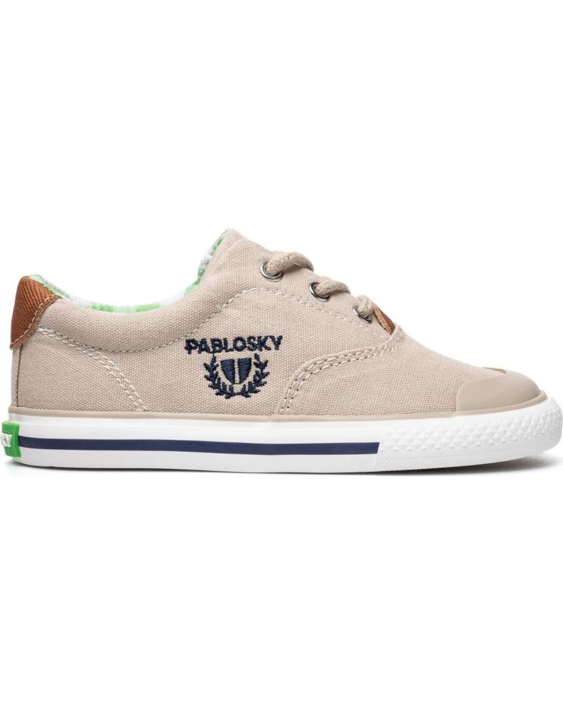 PABLOSKY ZAPATILLAS DE LONA PABLOSKY PARA NIÑO BEIG