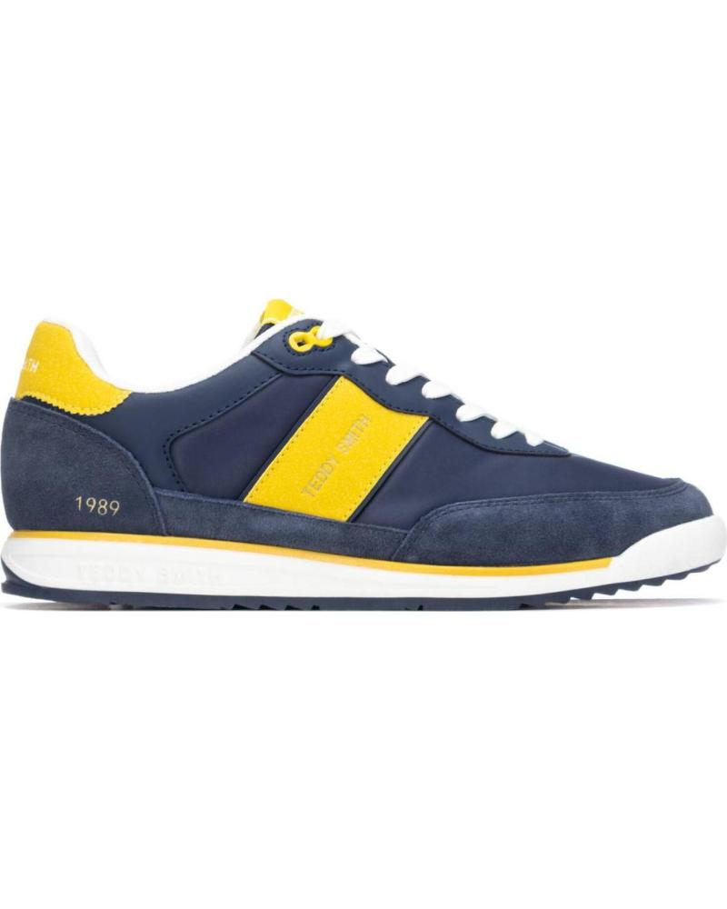 TEDDY SMITH ZAPATILLAS DEPORTIVAS TEDDY SMITH 120506 AZUL MARINO Y AMARILLO NAVY