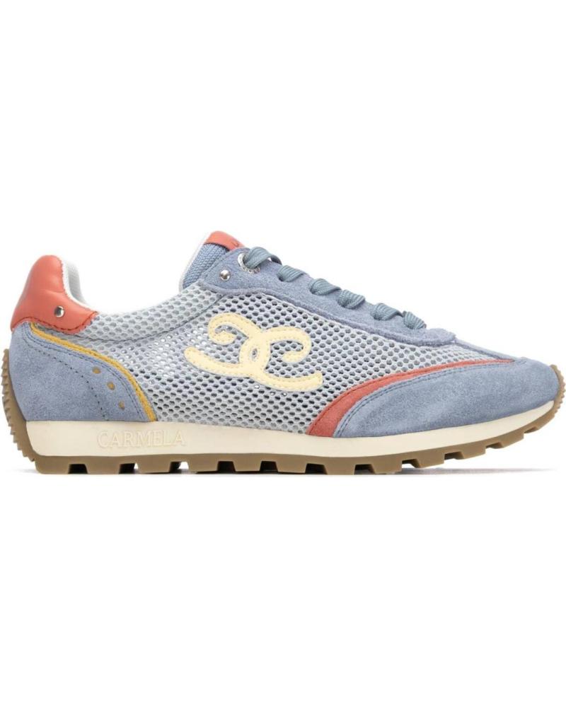 CARMELA ZAPATILLAS CARMELA JEANS DEPORTIVAS AZUL CLARO PARA MUJER JEANS